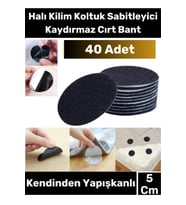 Özel Seri Kendinden Yapışkanlı Halı Kilim Sabitleyici Koltuk Kaydırmaz Yıkanabilir 40 Adet Cırt Bant