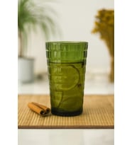 Allegra Koyu Yeşil Bardak - 750 Ml Tekli Akrilik Malzeme - Cam Değildir Kırılmaya Dayanıklı