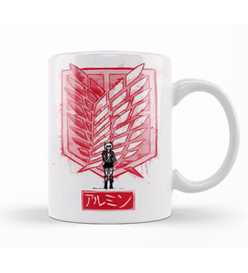 Attack On Titan Traditional Armin Kupa Bardak Porselen