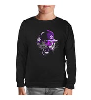 Pençe - Kaplan Siyah Çocuk Sweatshirt