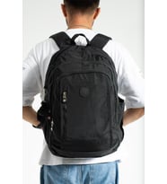Ultra Hafif Çok Cepli Su Geçirmez Sırt Çantası Unisex Siyah (Model: 571-1D)