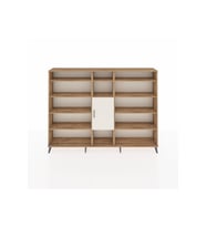 Arges Dolap 12 Raflı Tek Kapaklı  220x30x163 Çam-Aytaşı/Çam