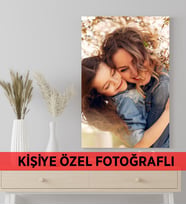 Kişiye Özel Hediye UV Fotoğraf Baskılı Ahşap Tablo Duvar Dekoru 20X30cm
