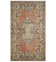 Vintage El Yapımı Eskitme Halı 172x293 cm 9892