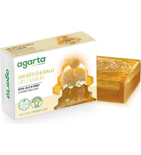 Agarta Doğal Arı Sütlü Ballı Lifli El Yapımı Sabun 150 Gr