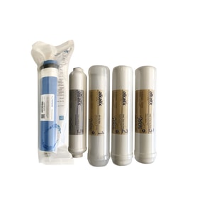 Aquames - Alkalix Su Arıtma Cihazı Alkalix 5 Aşamalı Inline Filtre Seti