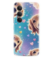 Xiaomi Redmi 15 Kılıf Boutique Baskılı Resimli Kalp ve Köpek Pcode -034