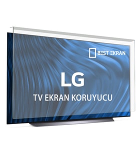 LG OLED77C34LA Tv Ekran Koruyucu - LG 77" inç OLED EVO KIRILMAZ Ekran Koruyucu