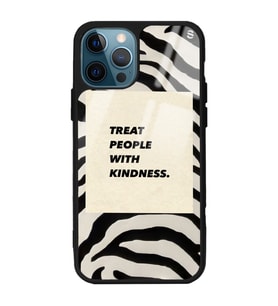 iPhone 13 Pro Max Zebra Motto Tasarımlı Glossy Telefon Kılıfı