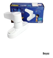 DEAKS KİLİT EMNİYET ÇEKMELİ PLASTİK BEYAZ KUTULU