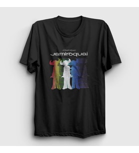 Presmono Unisex Siyah Logo Jamiroquai T-Shirt 470713tt