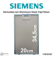 Siemens LC65KA270T Davlumbaz Filtresi 20x34,5 ORİJİNAL Aspiratör Filtre