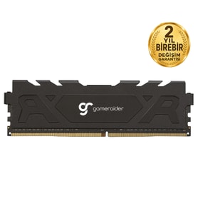 GameRaider STARK 8GB (1x8GB) 3200MHz CL22 Soğutuculu DDR4 Ram (GR83200U22) – 2 Yıl Birebir Değişim Garantili