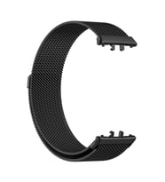 Microsonic Samsung Galaxy Fit 3 Milanese Loop Kordon Siyah (Siyah)