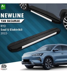 S-Dizayn BYD Seal U Elektrikli NewLine Aluminyum Yan Basamak 193 Cm 2022 Üzeri A+ Kalite