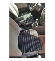 Terletmez Oto Kilim Ön Ve Arka 3 Lü Serme Set Oto Minderi (478093017) (SIYAH-SIYAH-SIYAH)