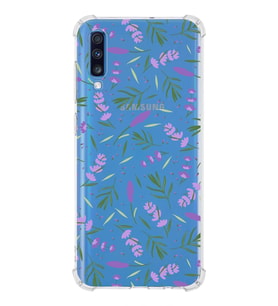 PrintiFy Samsung Galaxy A70S Uyumlu Water Color 3 Baskılı Şeffaf Köşe Korumalı Antişok Kılıf