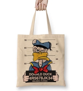 Donald Duck Bez Çanta Uzun Saplı