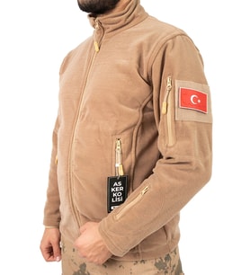 Camel Kışlık Polar Taktik Asker Poları
