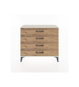 Arges Şifonyer 4 Çekmeceli 88x30x80 Aytaşı-Çam
