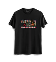 Rammstein Resimli Dijital Baskılı Çocuk Siyah Tshirt