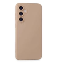 Durukar® Samsung Galaxy S23 FE Kılıf Nano içi Kadife Silikon - Pudra