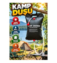20 Litre Solar Kamp Duşu – Güneş Enerjili Portatif Duş Çantası