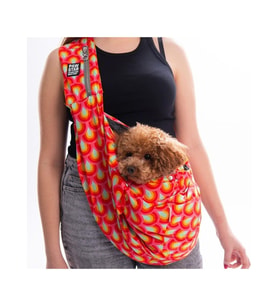 Pawstar Kedi, Küçük Köpek Taşıma Çantası Lisbon Sunset CrossBody Bag 2-6 Kg