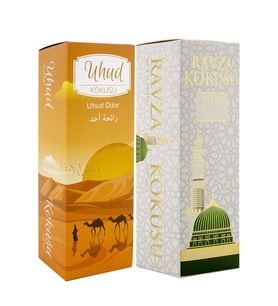Uhud Ve Medine Ravza Kokusu Sprey 400 Ml. Beyaz