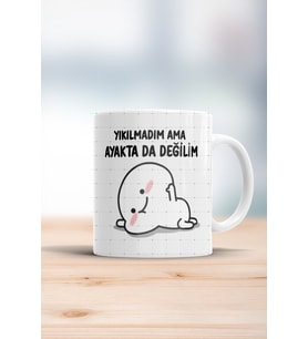Yıkılmadım Ama Ayakta Da Değilim Kupa Bardak