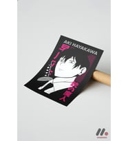 Chainsaw Man Aki Hayakawa Poster, Çerçevesiz Yüksek Kalite Duvar Afişi - Anime