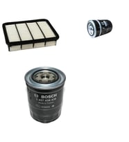 Bosch Filtre Bakım Seti Ford Ranger 2.5 TDCI Dizel 2000-2005 Hava + Yağ f. + Yakıt Filtre Bosch