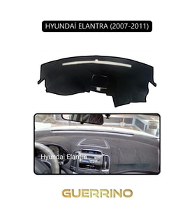 HYUNDAİ ELANTRA 2007-2011TORPİDO KORUMA HALISI SİYAH KENAR