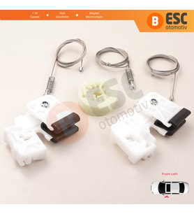 Hyundai Elantra HD 2005-2011 Sonata NF 2005-2008 İçin Elektrikli Ön Sol Cam Kriko Tamir Seti