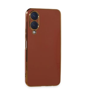 Vivo Y17s Kılıf Volet Silikon - Kırmızı