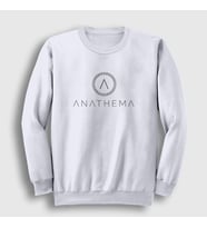 Presmono Unisex Beyaz A Anathema Sweatshirt 9307tt (Beyaz)