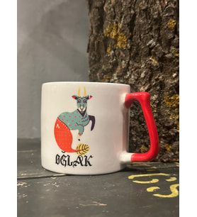 Oğlak Burcu Beyaz Kupa Bardak