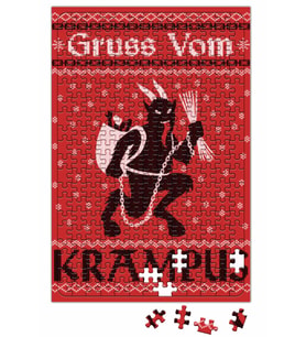 Grus Vom Krampus Puzzle 240 Parça Yapboz