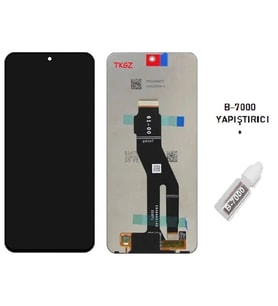 Tkgz Honor X8A Uyumlu Lcd Ekran Dokunmatik -A- KaLite + B-7000