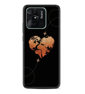 Xiaomi Poco X3 Pro M4 Pro X4 Pro C40 10C Kılıf Desenli Silikon Plane Heart 1721
