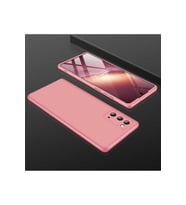 Samsung Galaxy Note 20 Uyumlu Kılıf Zore Ays Kapak (Rose Gold Altın)