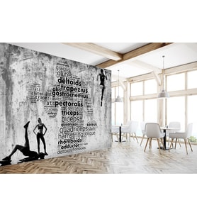 Spor Salonları için Duvar Kağıdı
