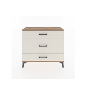 Arges Şifonyer 3 Çekmeceli 88x30x80 Çam-Aytaşı