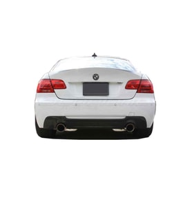 Bmw 3 Serisi E92 E93 3,35 Arka Tampon Eki - Difüzör (plastik)