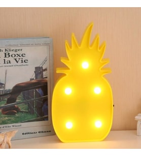 Led Işıklı Ananas Gece Lambası