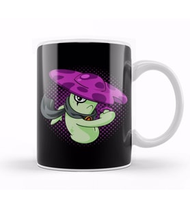 Plants Vs Zombies Mushroom Hero Kupa Bardak Porselen