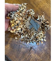 20X10 CM LEOPAR KABARTMA APLİKE DİKİŞ AKSESUARI