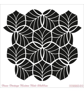 HOME HERITAGE MODERN MIDI 25X25CM HHMMS-30 STENCİL