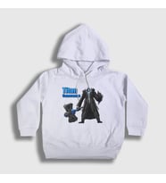 Presmono Unisex Çocuk Beyaz Titan Cameraman Skibidi Toilet Kapüşonlu Sweatshirt 482487tt (Beyaz)