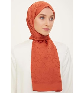 Armine Trend Safir Şal 1 - 241838 Kiremit